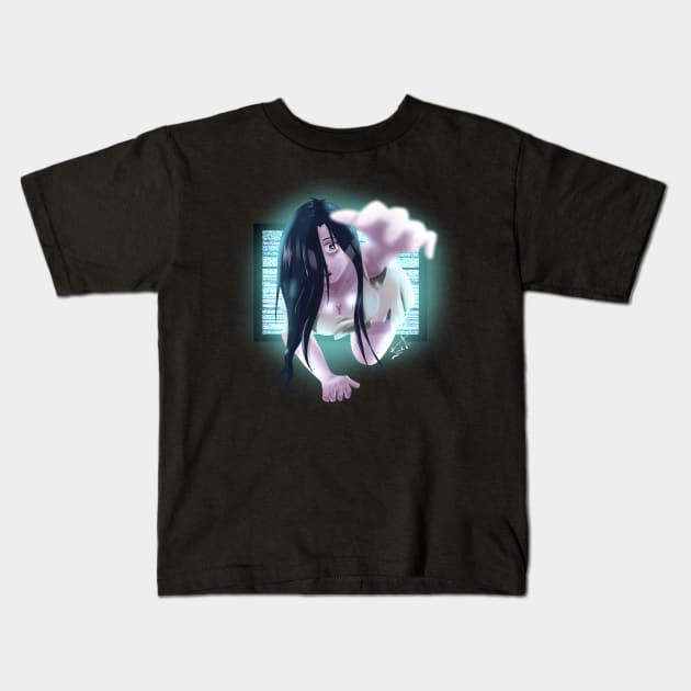 Fanart the ring Kids T-Shirt by Jack A Draw